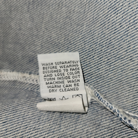 EUC Vntg Road Rags Cropped Denim Jean Jacket - Picture 14 of 16